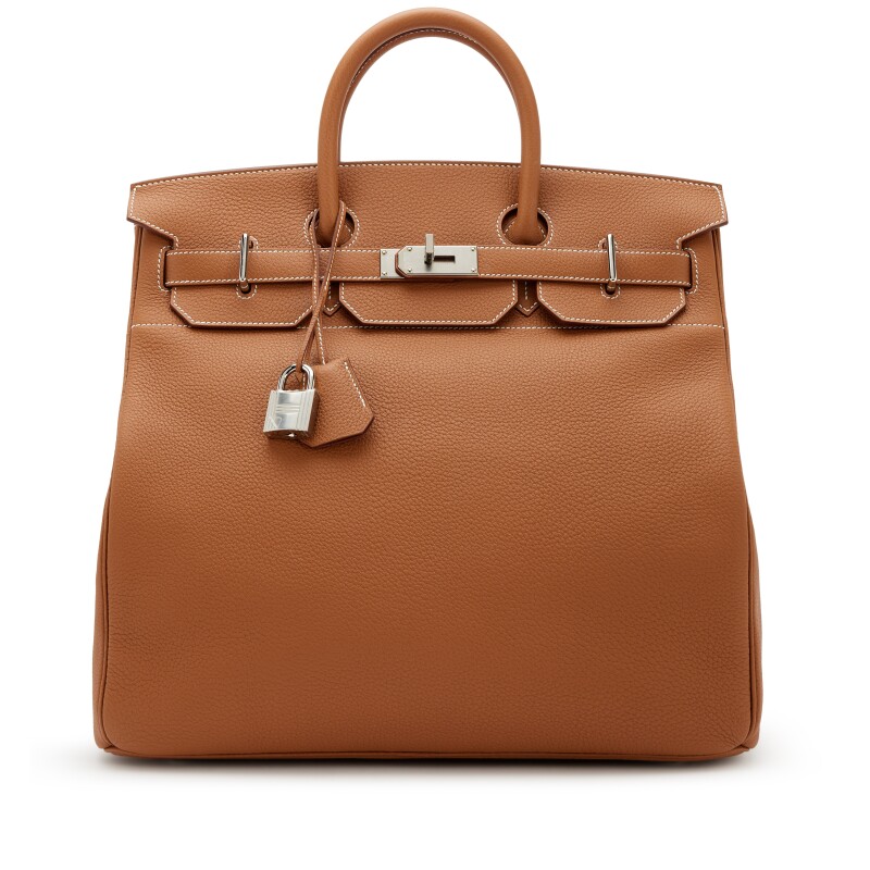 Gold Togo HAC Haut à Courroies Birkin 40 Palladium Hardware, 1 Gold Togo HAC Haut à Courroies Birkin 40 Palladium Hardware (3)