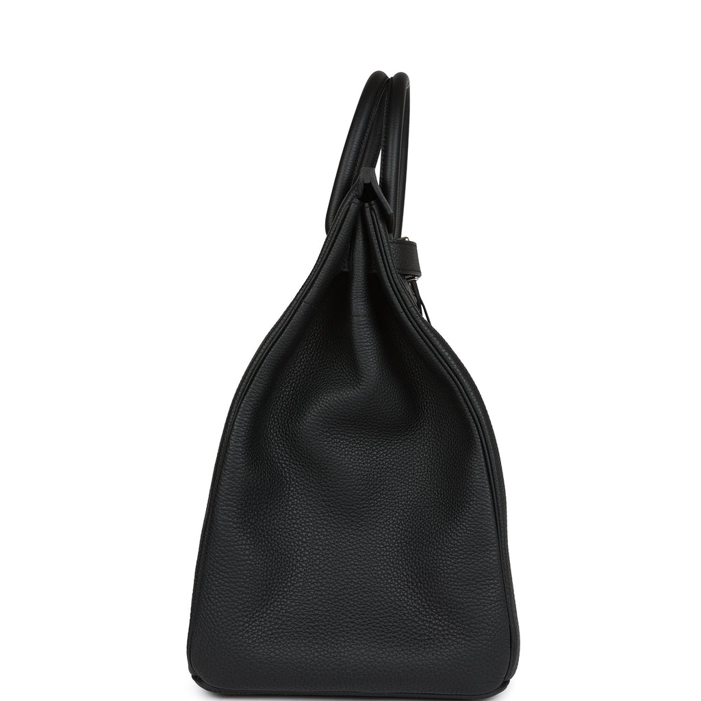 Hermès HAC Birkin 40 Black Togo Palladium Hardware 3 Hermès HAC Birkin 40 Black Togo Palladium Hardware - Image 3