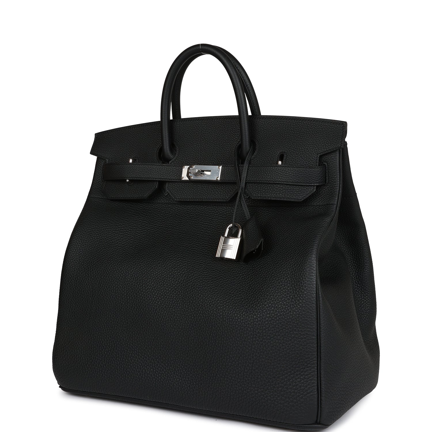 Hermès HAC Birkin 40 Black Togo Palladium Hardware 6 Hermès HAC Birkin 40 Black Togo Palladium Hardware - Image 6