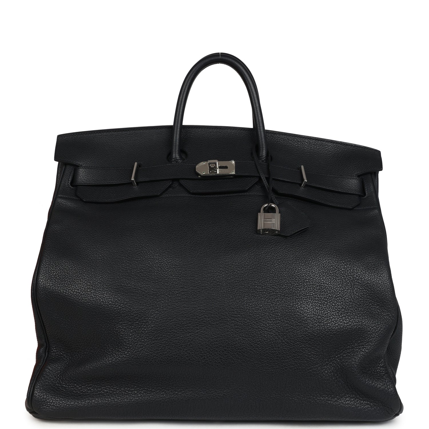 Hermès HAC Birkin 50 Black Togo Palladium Hardware 1 Hermès HAC Birkin 50 Black Togo Palladium Hardware