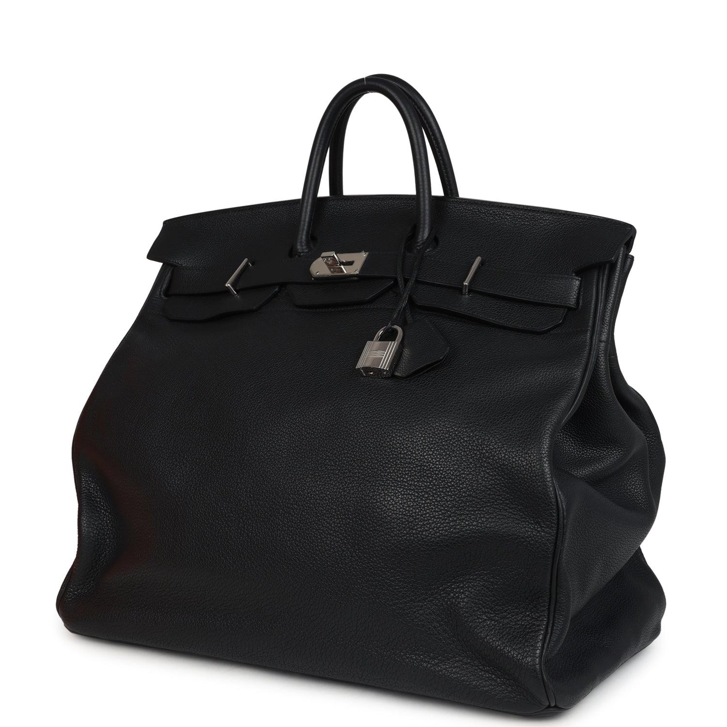 Hermès HAC Birkin 50 Black Togo Palladium Hardware 4 Hermès HAC Birkin 50 Black Togo Palladium Hardware - Image 4