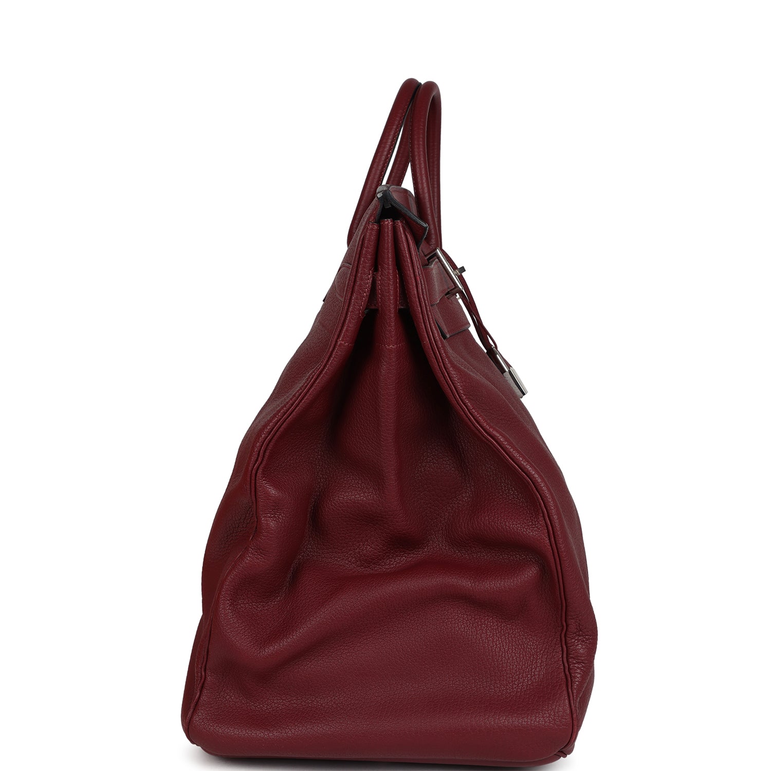 Hermès Birkin HAC 50 Rouge H Fjord Palladium Hardware 3 Hermès Birkin HAC 50 Rouge H Fjord Palladium Hardware - Image 3