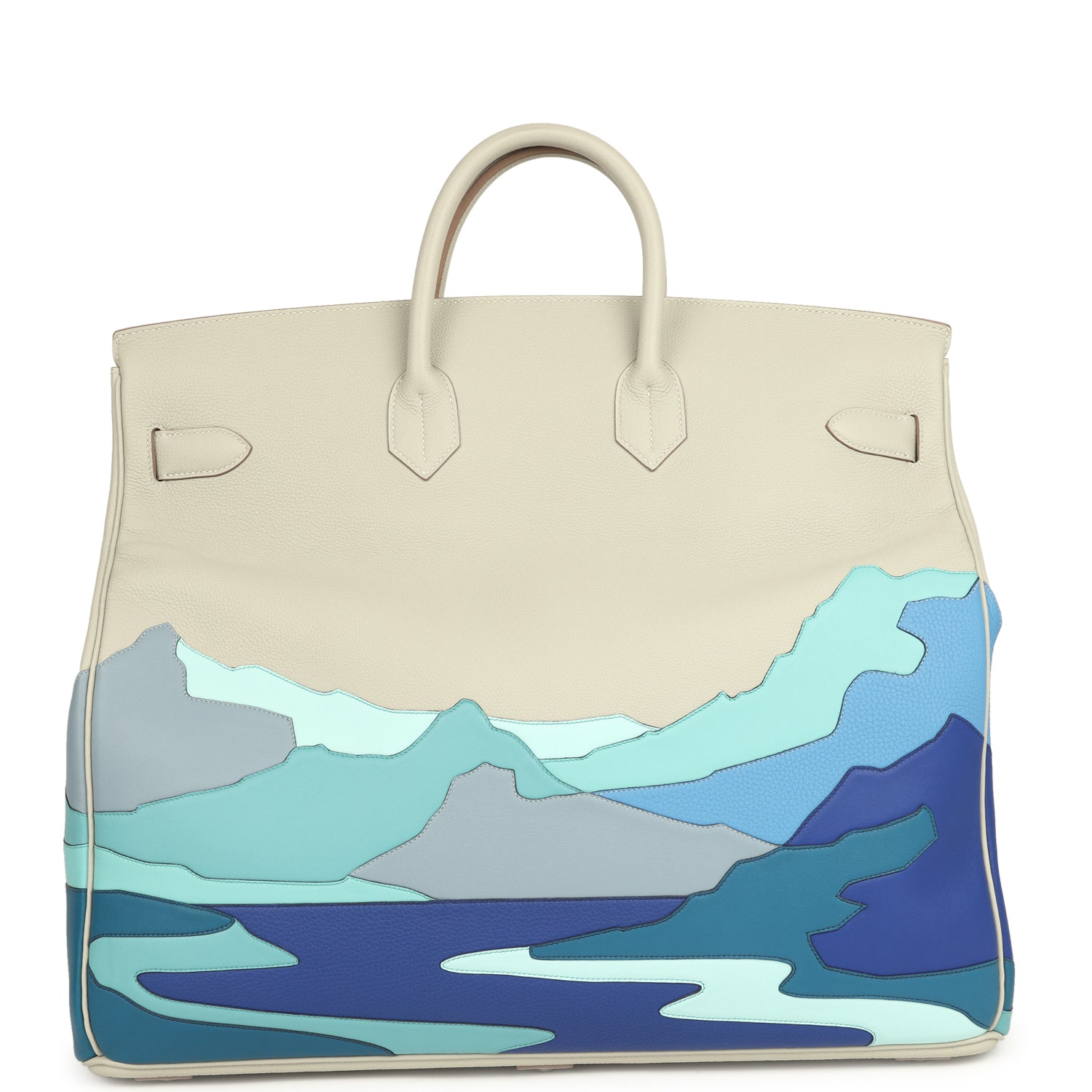 Hermès HAC Birkin 50 "Endless Road" Gris Perle Togo Palladium Hardware 4 Hermès HAC Birkin 50 "Endless Road" Gris Perle Togo Palladium Hardware - Image 4