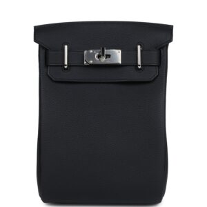 Hermès Hac A Dos PM Black Togo Palladium Hardware