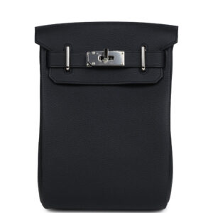 Hermès Hac A Dos PM Black Togo Palladium Hardware