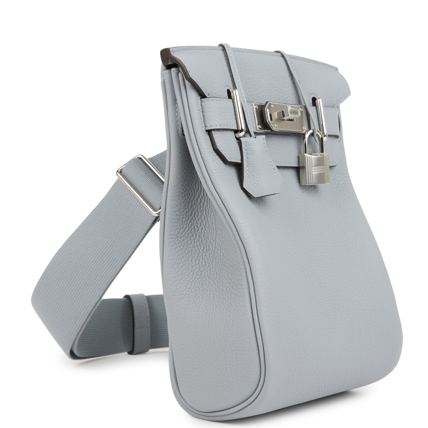 Hermès HAC A Dos PM Backpack Gris Pantin Togo Palladium Hardware 3 Hermès HAC A Dos PM Backpack Gris Pantin Togo Palladium Hardware - Image 3