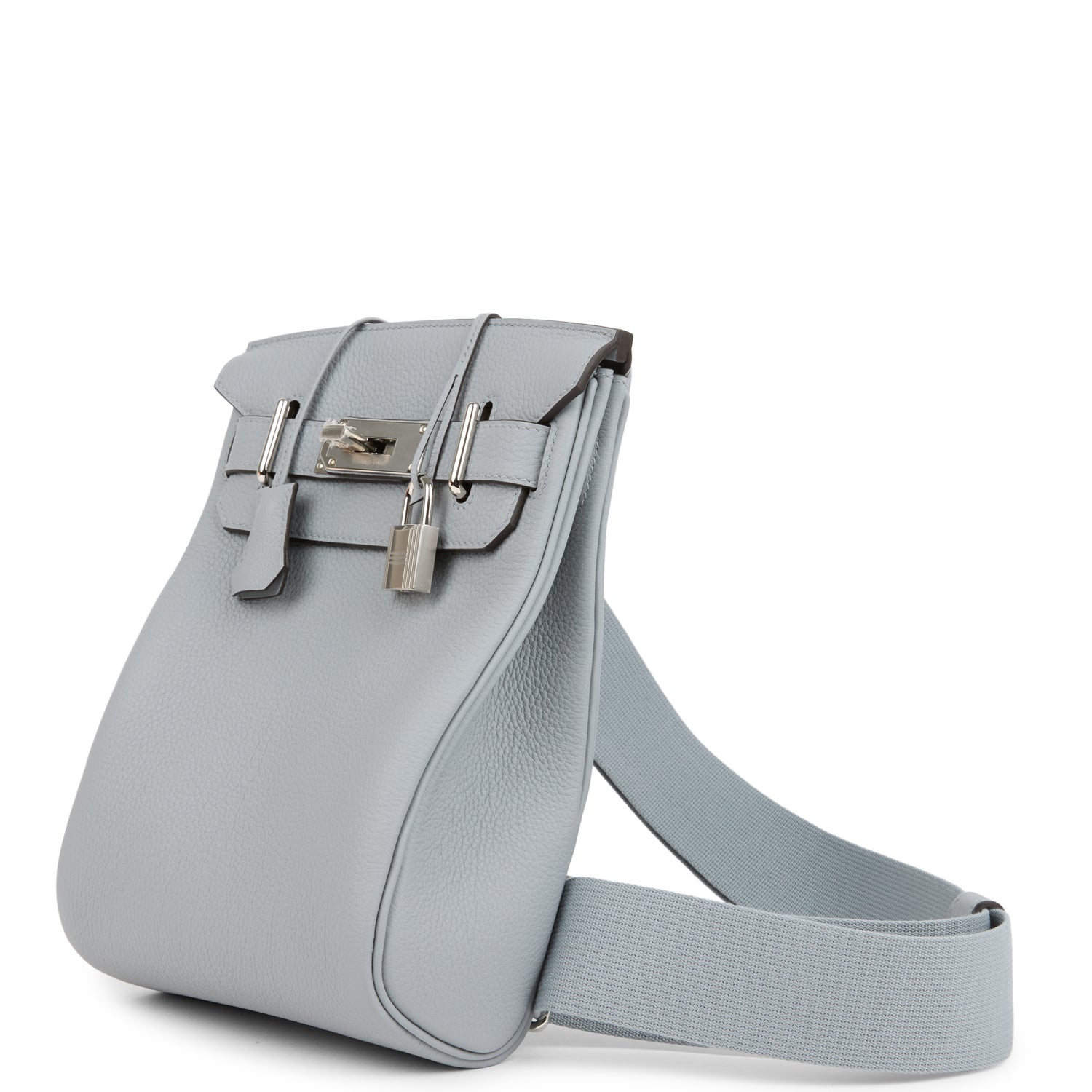 Hermès HAC A Dos PM Backpack Gris Pantin Togo Palladium Hardware 6 Hermès HAC A Dos PM Backpack Gris Pantin Togo Palladium Hardware - Image 6