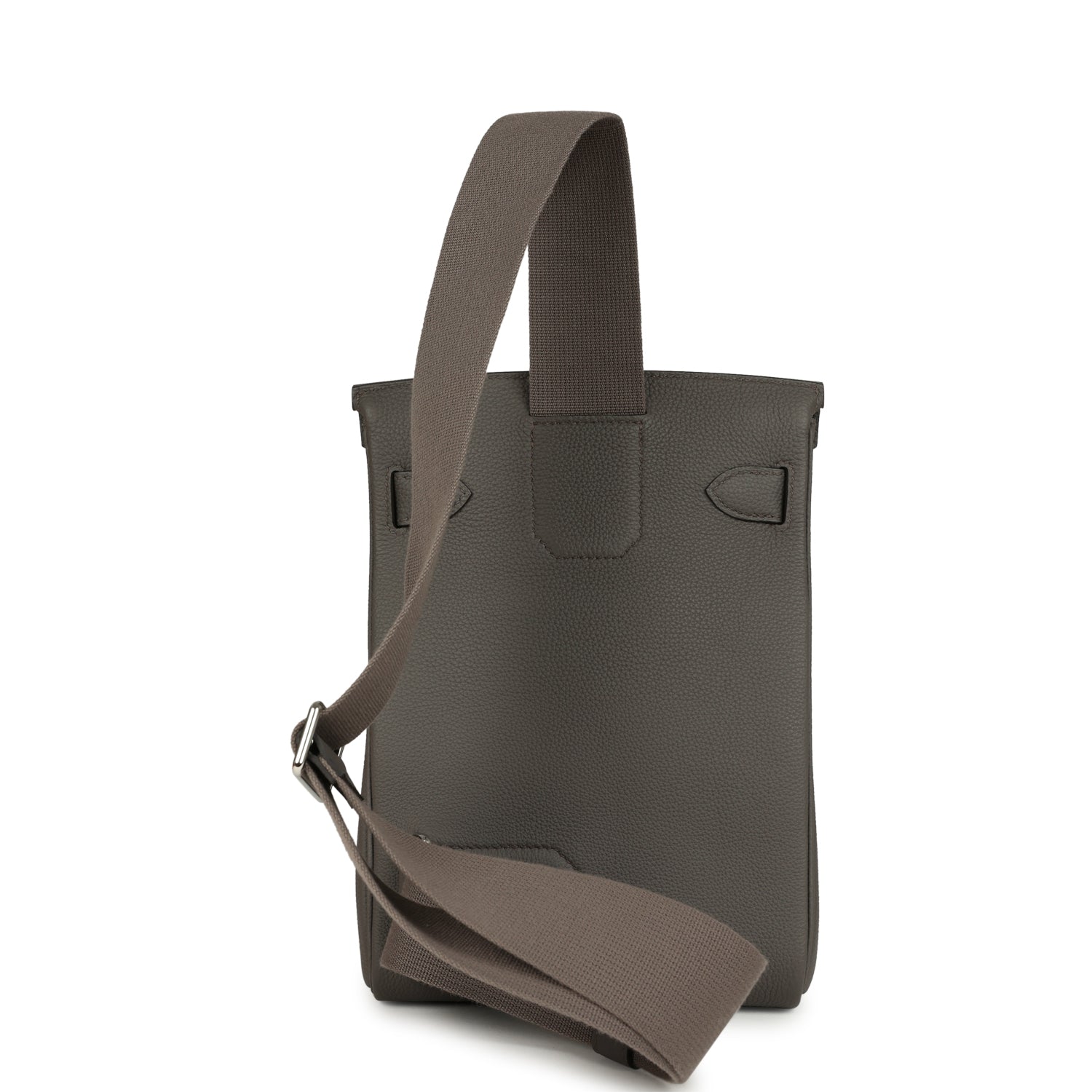 Hermès HAC A Dos PM Backpack Etain Togo Palladium Hardware 3 Hermès HAC A Dos PM Backpack Etain Togo Palladium Hardware - Image 3