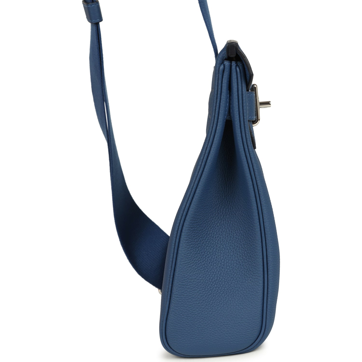 Hermès HAC A Dos PM Backpack Blue Tie Togo Palladium Hardware 2 Hermès HAC A Dos PM Backpack Blue Tie Togo Palladium Hardware - Image 2