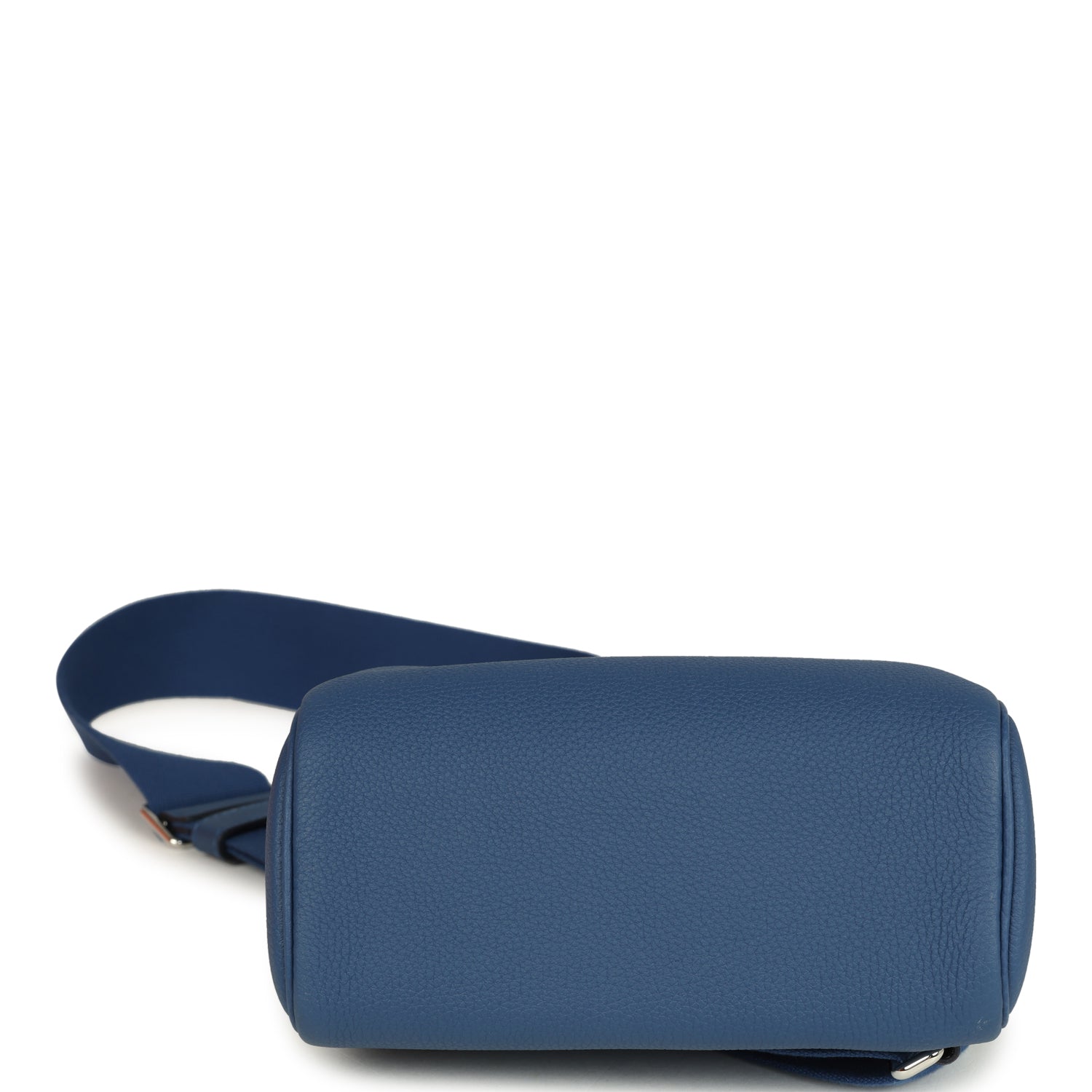 Hermès HAC A Dos PM Backpack Blue Tie Togo Palladium Hardware 7 Hermès HAC A Dos PM Backpack Blue Tie Togo Palladium Hardware - Image 7