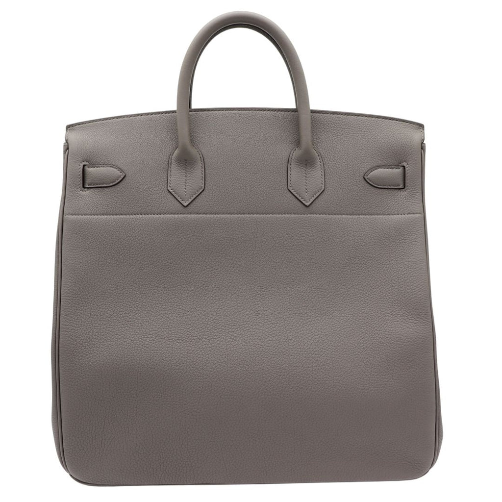 Hermès 40cm HAC Gris Meyer Togo Leather Palladium Hardware 3 Hermès 40cm HAC Gris Meyer Togo Leather Palladium Hardware - Image 3