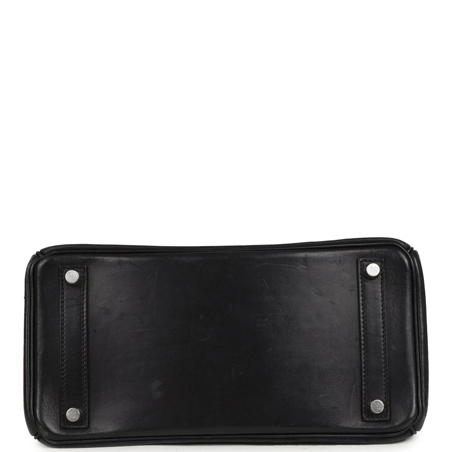 Hermès Birkin 28 HAC Black Evercalf and Troika Palladium Hardware 4 Hermès Birkin 28 HAC Black Evercalf and Troika Palladium Hardware - Image 4