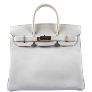 Hermès Birkin 28 HAC White Epsom Palladium Hardware (2)