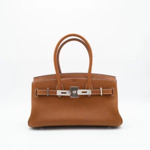 Hermès Birkin 29 Retourne Barenia Fauve Palladium Hardware