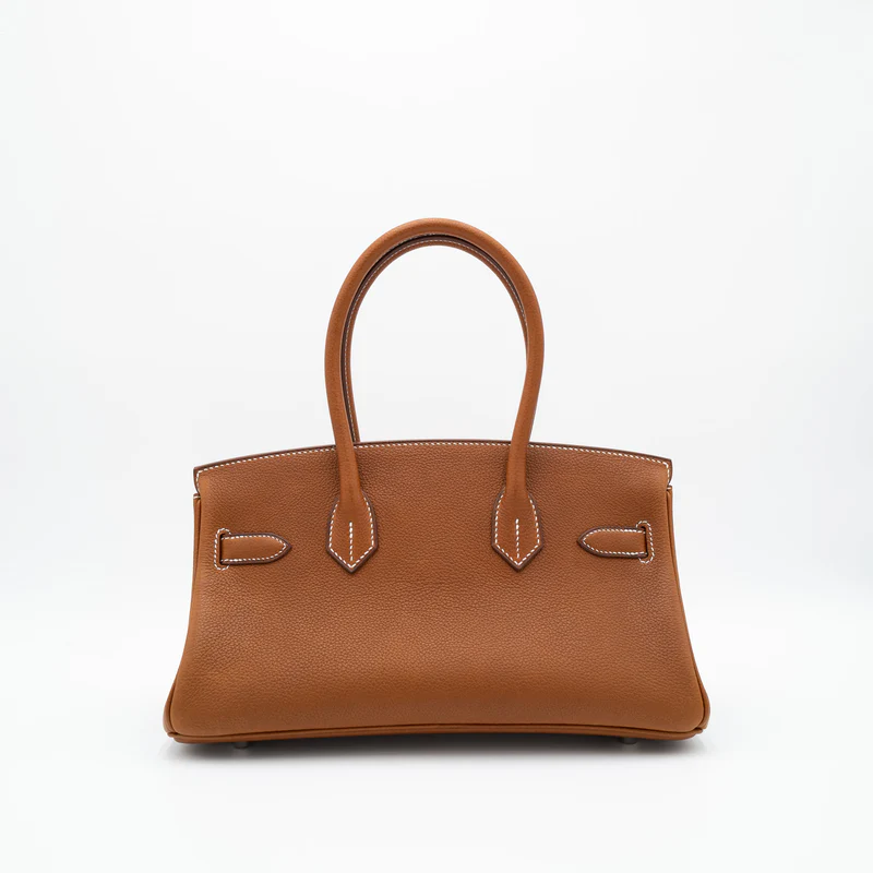 Hermès Birkin 29 Retourne Barenia Fauve Palladium Hardware 4 Hermès Birkin 29 Retourne Barenia Fauve Palladium Hardware - Image 4