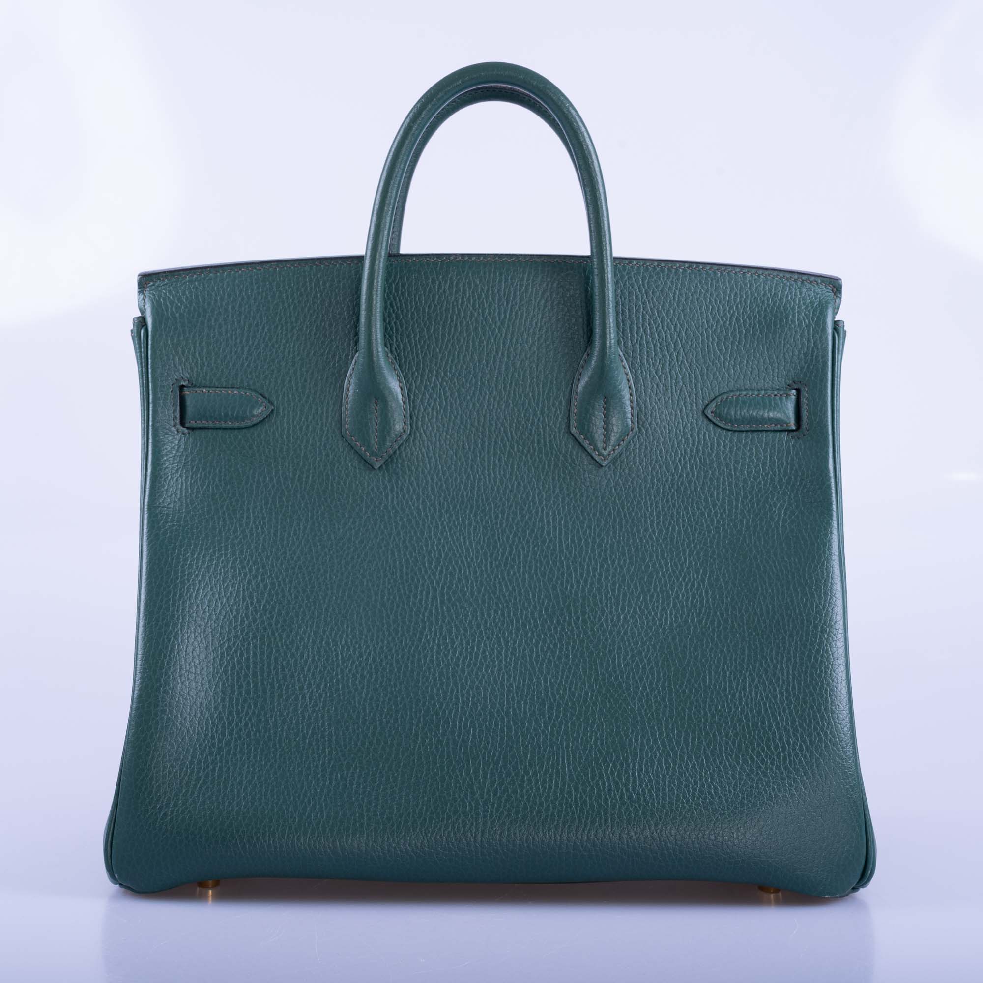 Hermès Birkin 32 HAC Vert Fonce Ardenne Leather Gold Hardware 4 Hermès Birkin 32 HAC Vert Fonce Ardenne Leather Gold Hardware - Image 4