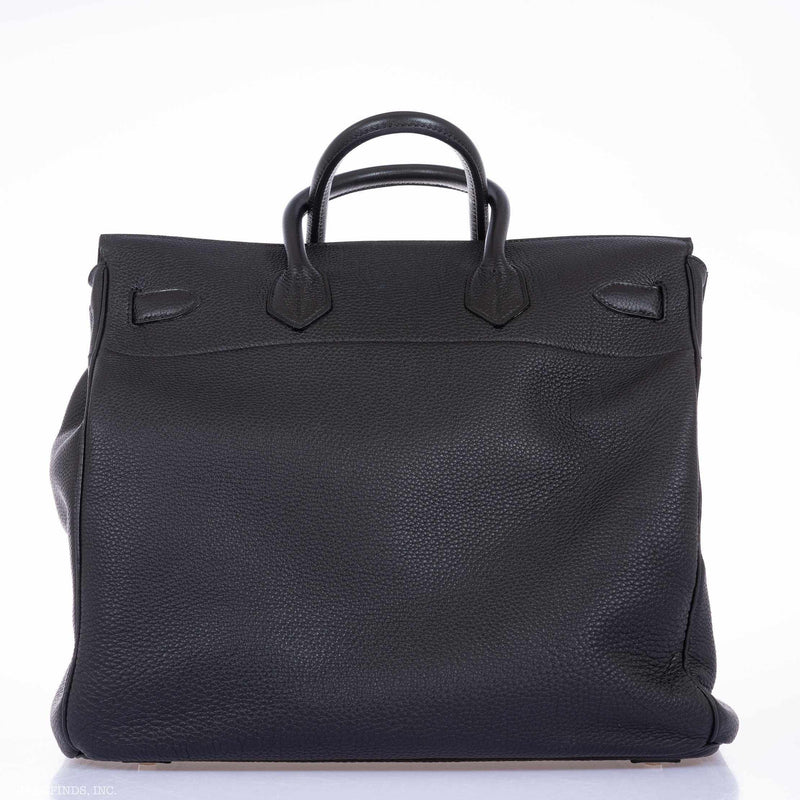 Hermès Birkin 40 HAC Black Clemence Palladium Hardware 3 Hermès Birkin 40 HAC Black Clemence Palladium Hardware - Image 3