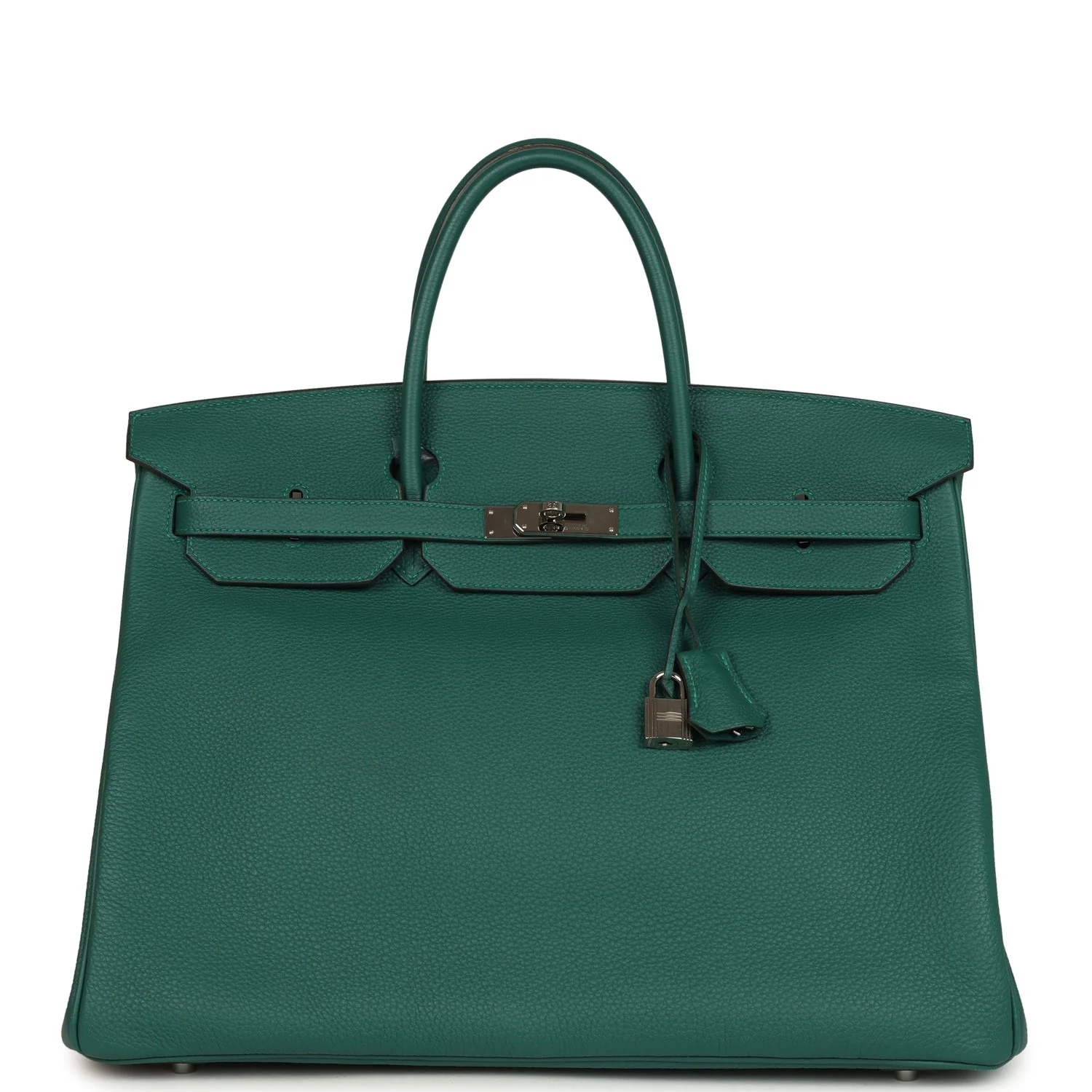 Hermès Birkin 40 Malachite Togo Palladium Hardware 2 Hermès Birkin 40 Malachite Togo Palladium Hardware - Image 2