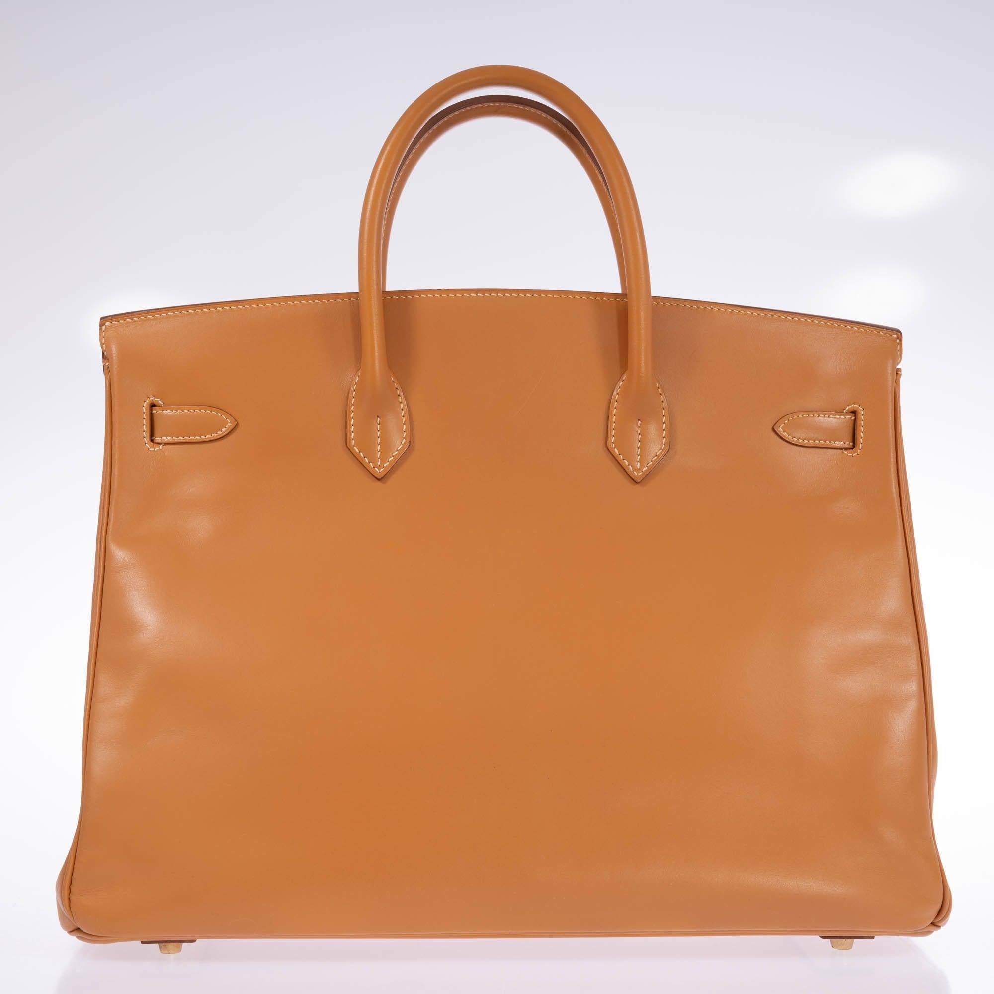 Hermès Birkin 40 Vache Naturelle Gold Hardware 3 Hermès Birkin 40 Vache Naturelle Gold Hardware - Image 3