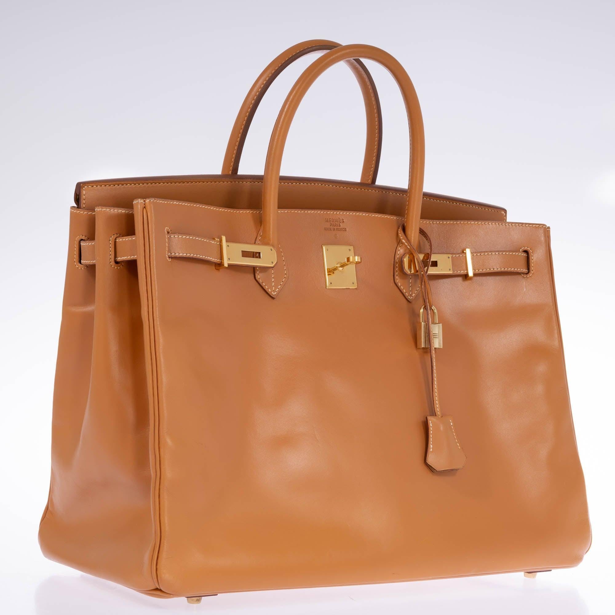 Hermès Birkin 40 Vache Naturelle Gold Hardware 2 Hermès Birkin 40 Vache Naturelle Gold Hardware - Image 2