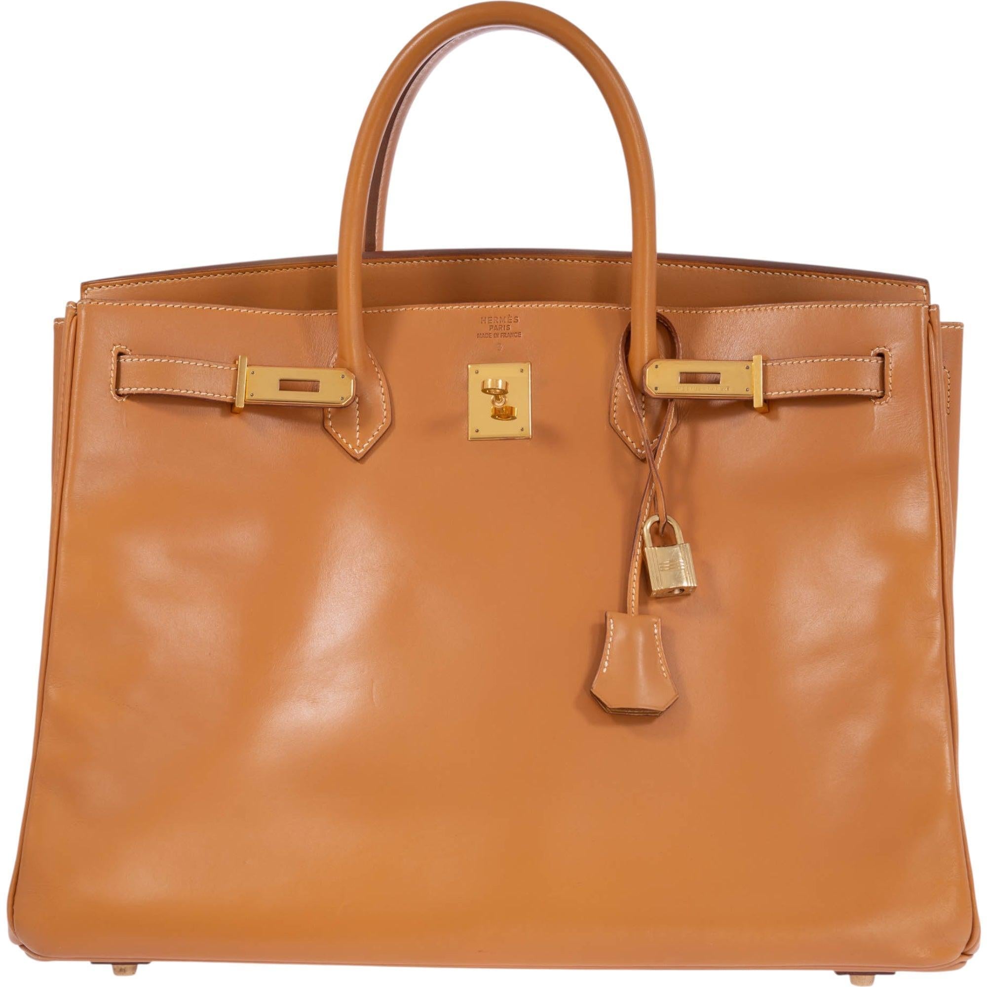 Hermès Birkin 40 Vache Naturelle Gold Hardware 1 Hermès Birkin 40 Vache Naturelle Gold Hardware