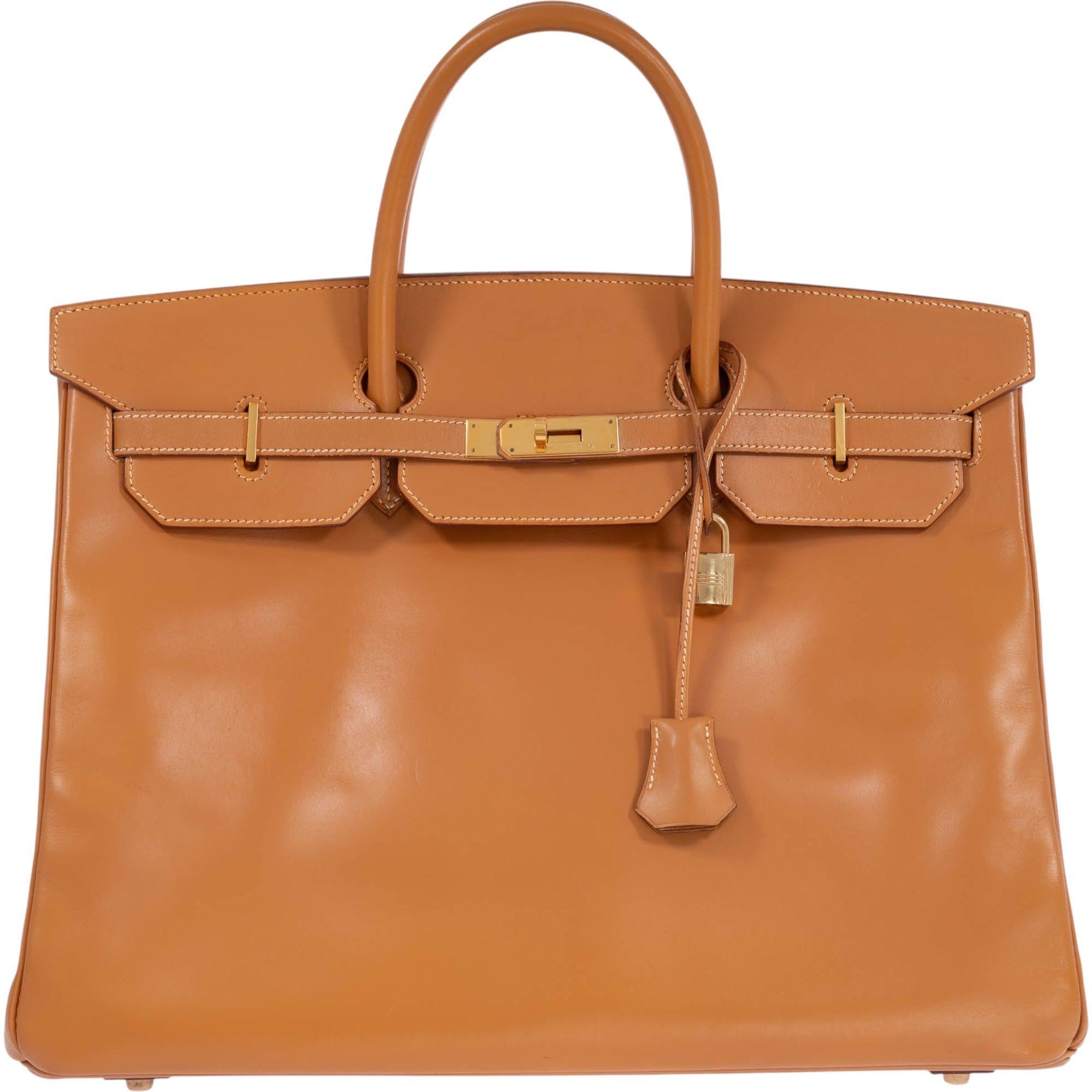 Hermès Birkin 40 Vache Naturelle Gold Hardware 1 Hermès Birkin 40 Vache Naturelle Gold Hardware