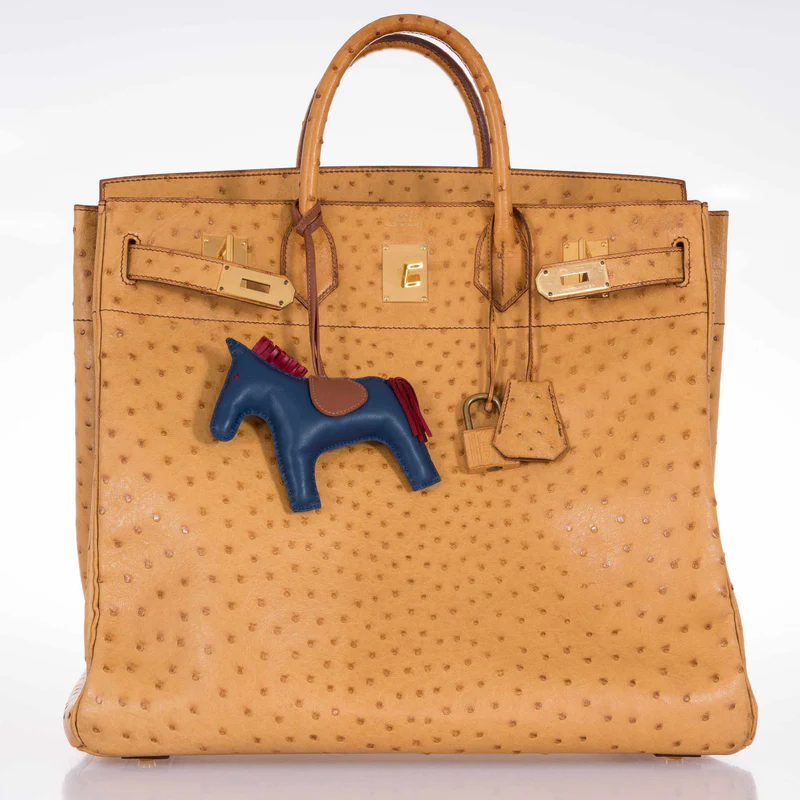 Hermès Birkin 45 HAC Gold Ostrich Gold Hardware 1 Hermès Birkin 45 HAC Gold Ostrich Gold Hardware