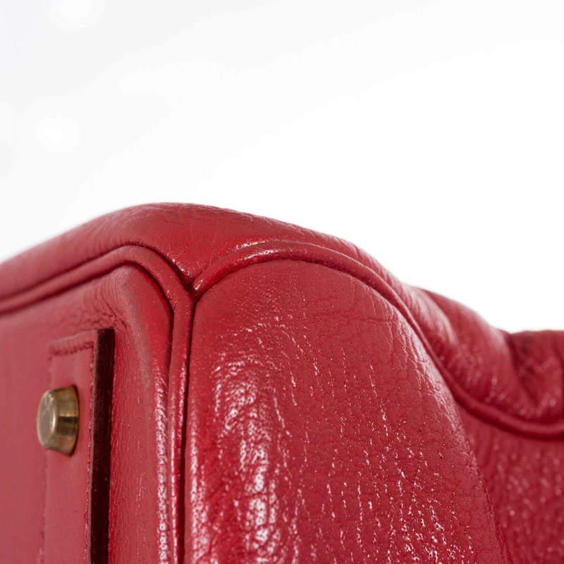 Hermès Birkin 45 HAC Red Buffalo Gold Hardware 2 Hermès Birkin 45 HAC Red Buffalo Gold Hardware - Image 2