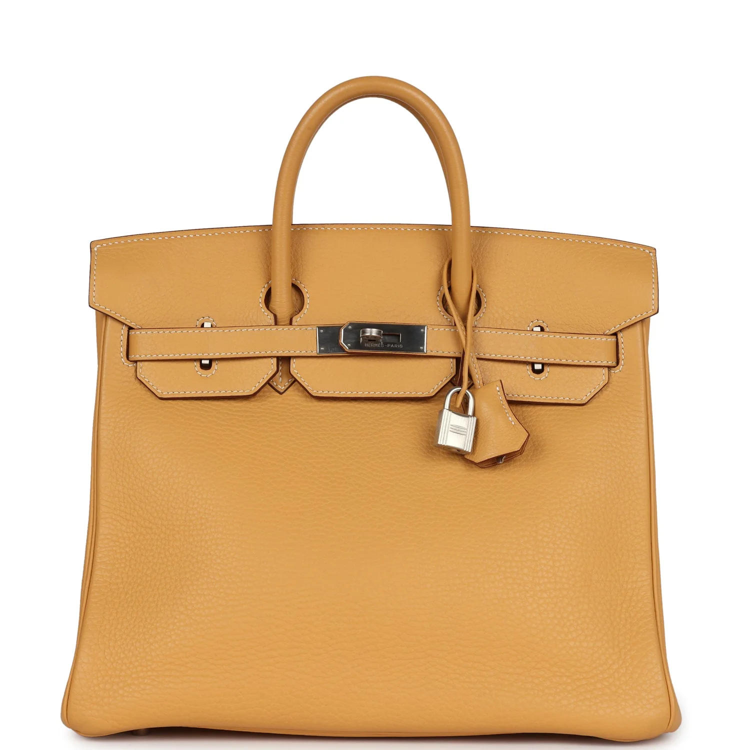 Hermès Birkin HAC 32 Natural Sable Fjord Brushed Palladium Hardware 1 Hermès Birkin HAC 32 Natural Sable Fjord Brushed Palladium Hardware