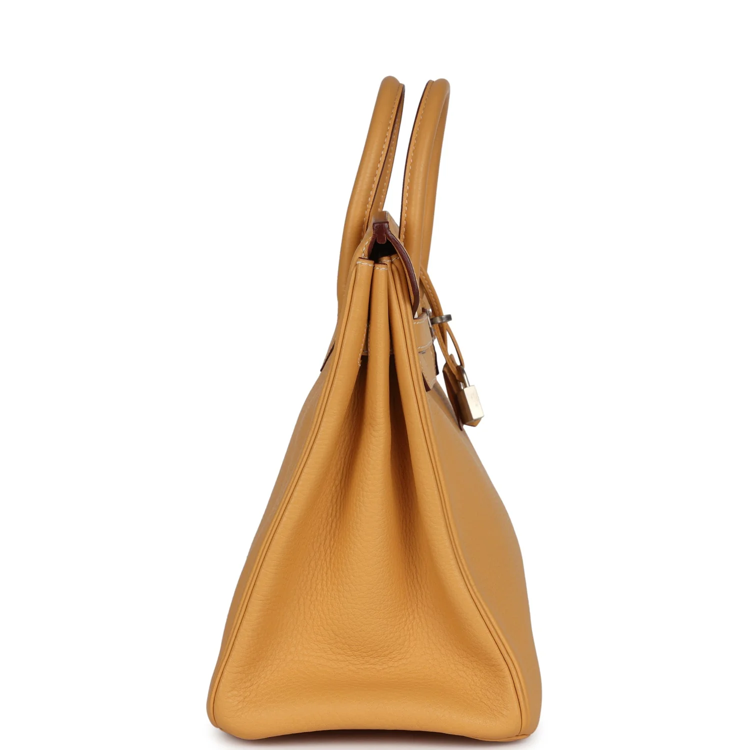 Hermès Birkin HAC 32 Natural Sable Fjord Brushed Palladium Hardware 3 Hermès Birkin HAC 32 Natural Sable Fjord Brushed Palladium Hardware - Image 3