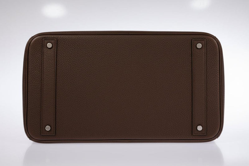 Hermès HAC 40 Dark Bronze Togo Palladium Hardware 2 Hermès HAC 40 Dark Bronze Togo Palladium Hardware - Image 2
