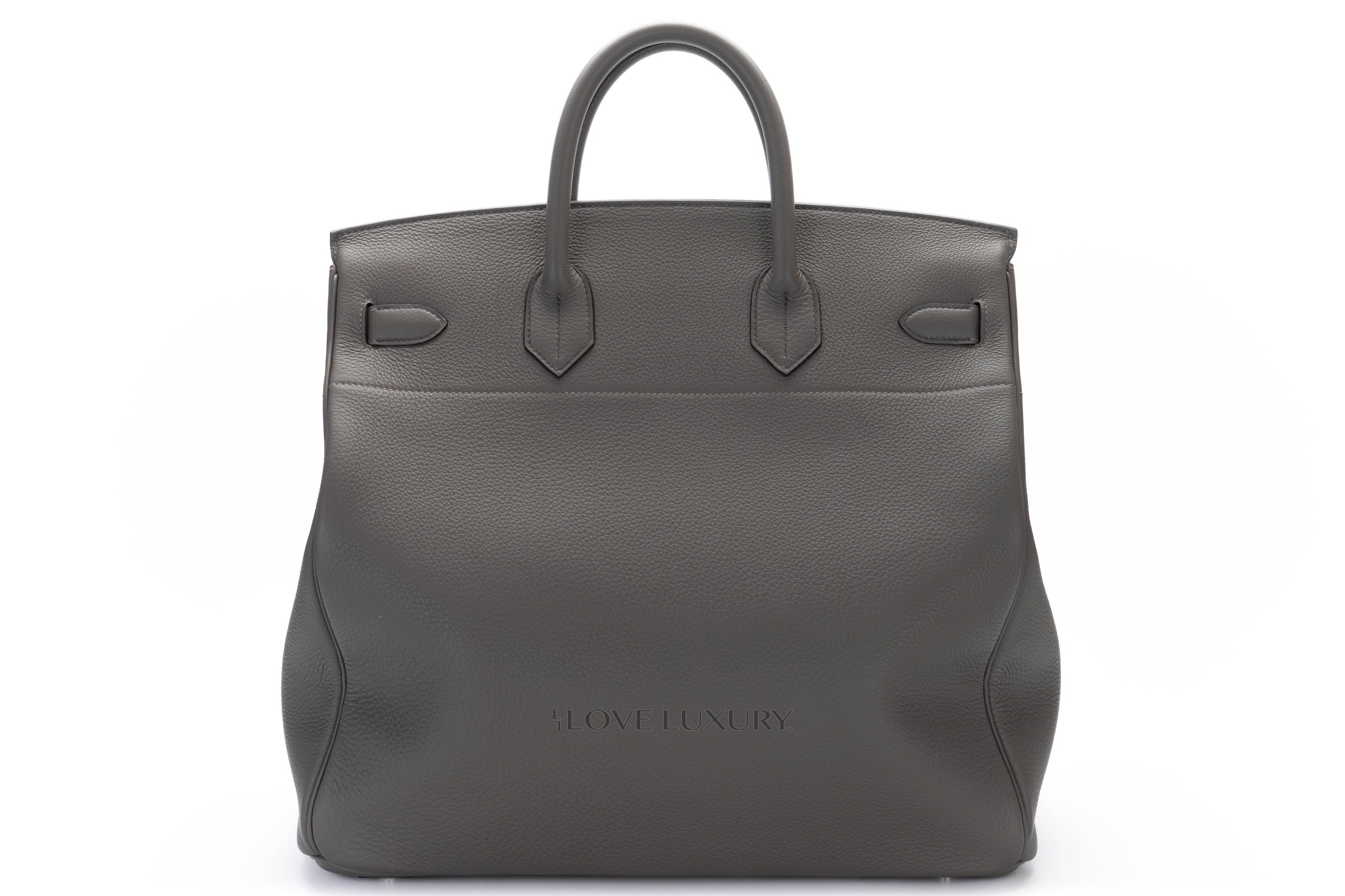 Hermès HAC 40 Gris Meyer Togo Palladium Hardware 3 Hermès HAC 40 Gris Meyer Togo Palladium Hardware - Image 3