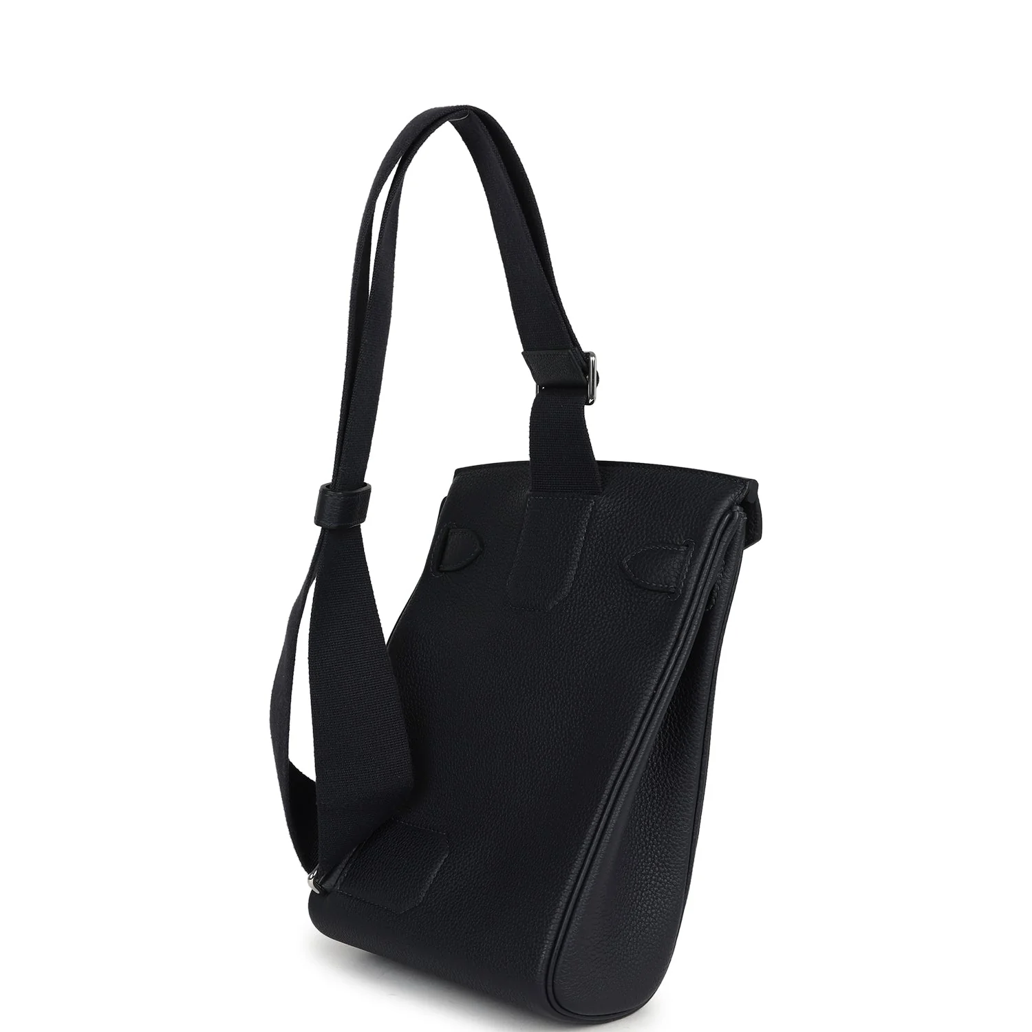 Hermès HAC A Dos PM Backpack Caban Togo Palladium Hardware 4 Hermès HAC A Dos PM Backpack Caban Togo Palladium Hardware - Image 4