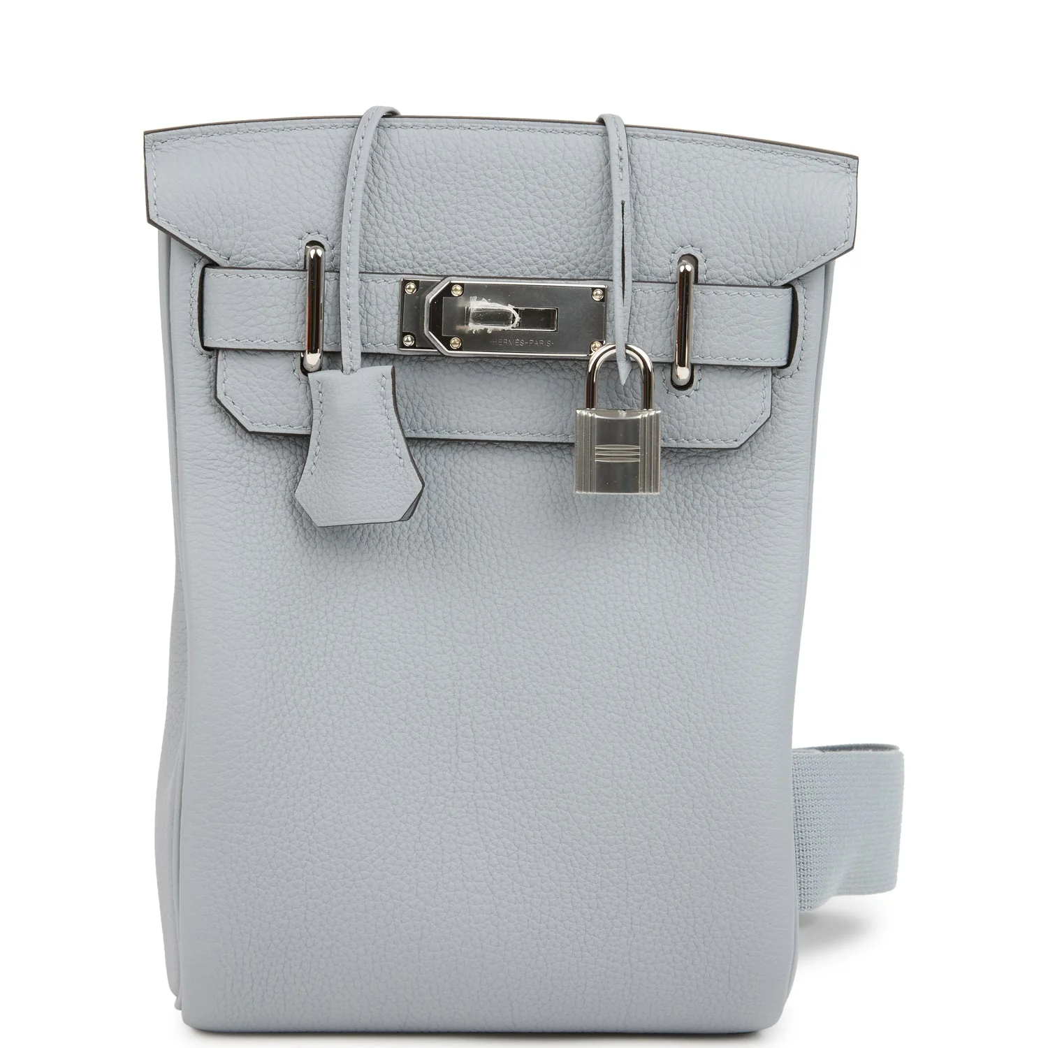 Hermès HAC A Dos PM Backpack Gris Pantin Togo Palladium Hardware 1 Hermès HAC A Dos PM Backpack Gris Pantin Togo Palladium Hardware