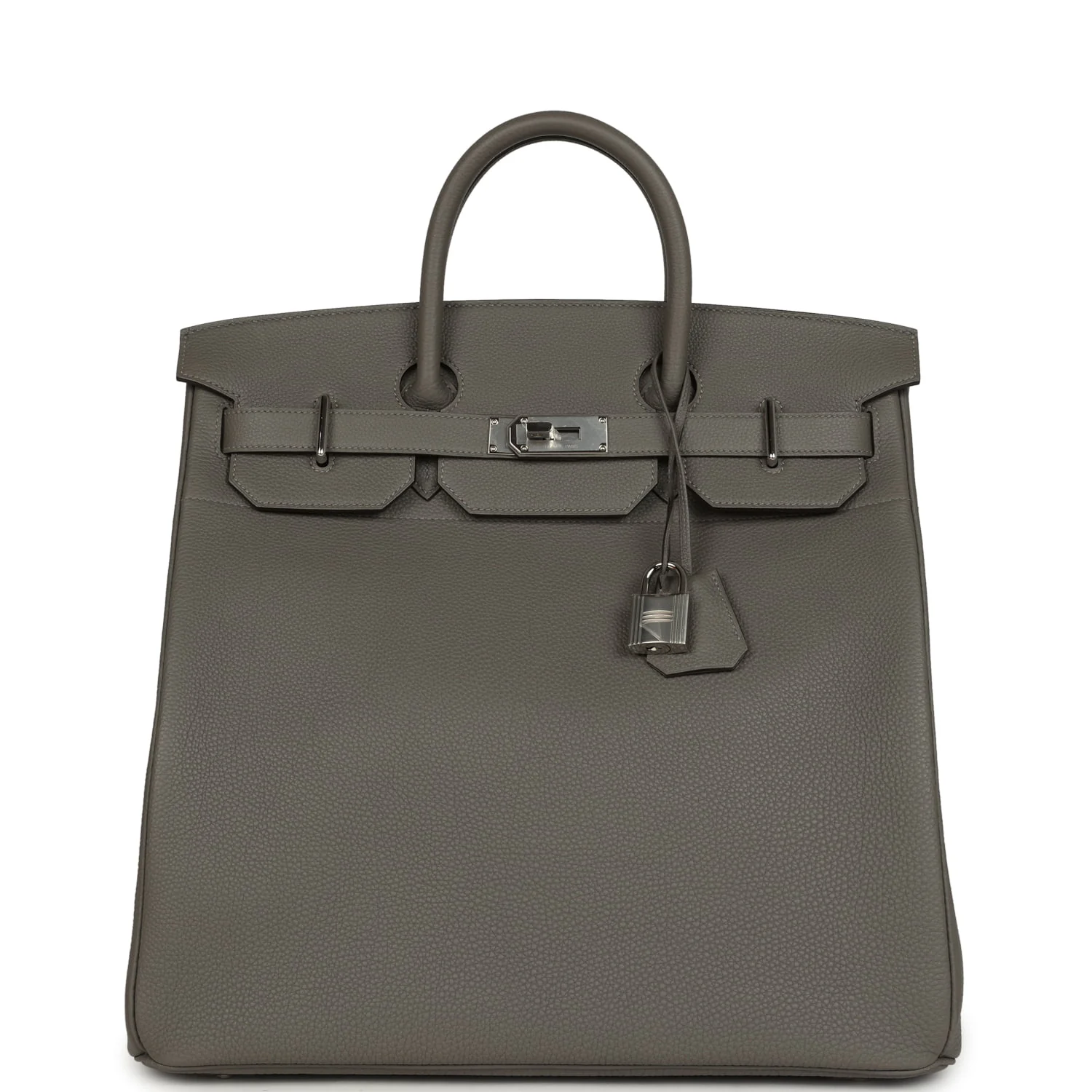 Hermès HAC Birkin 40 Gris Meyer Togo Palladium Hardware 1 Hermès HAC Birkin 40 Gris Meyer Togo Palladium Hardware (2)