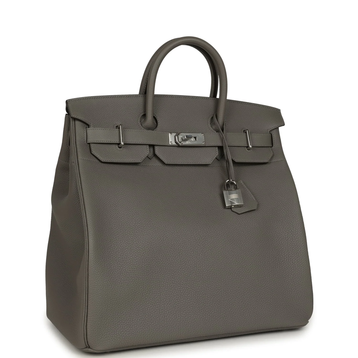Hermès HAC Birkin 40 Gris Meyer Togo Palladium Hardware 3 Hermès HAC Birkin 40 Gris Meyer Togo Palladium Hardware - Image 3