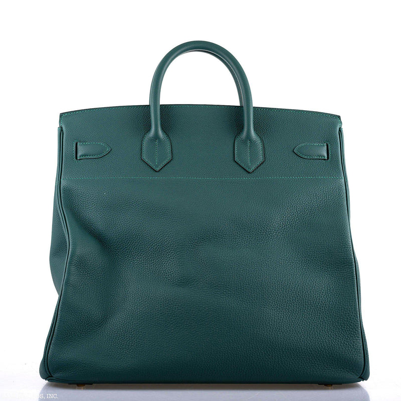 Hermès HAC Birkin 40 Malachite Togo with Gold Hardware 4 Hermès HAC Birkin 40 Malachite Togo with Gold Hardware - Image 4
