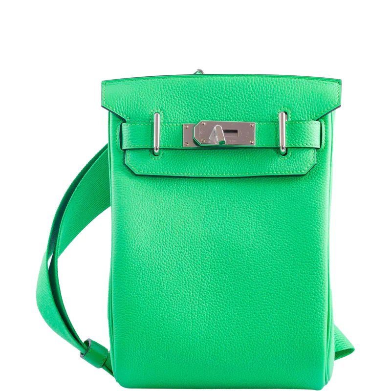Hermès HAC Birkin A Dos PM Vert Comics Togo Palladium Hardware 1 Hermès HAC Birkin A Dos PM Vert Comics Togo Palladium Hardware