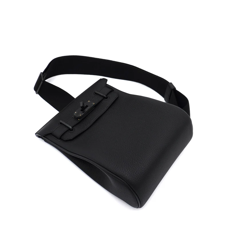 Hermès HAC à Dos PM So Black Togo with Black Hardware 3 Hermès HAC à Dos PM So Black Togo with Black Hardware - Image 3