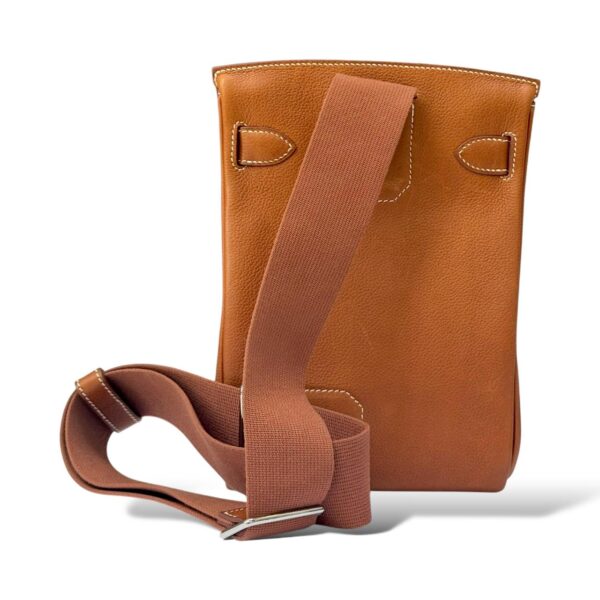 Hermes Hac a Dos Fauve Barenia Faubourg Calfskin PM 4 Hermes Hac a Dos Fauve Barenia Faubourg Calfskin PM - Image 4