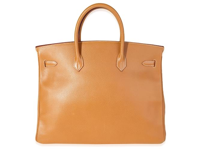 Hermès Hermes Natural Ardennes Birkin 40 Ghw Brown 4 Hermès Hermes Natural Ardennes Birkin 40 Ghw Brown - Image 4