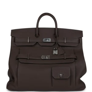 Hermès Multipockets Birkin HAC 50 Ecorce Togo Palladium Hardware (2)