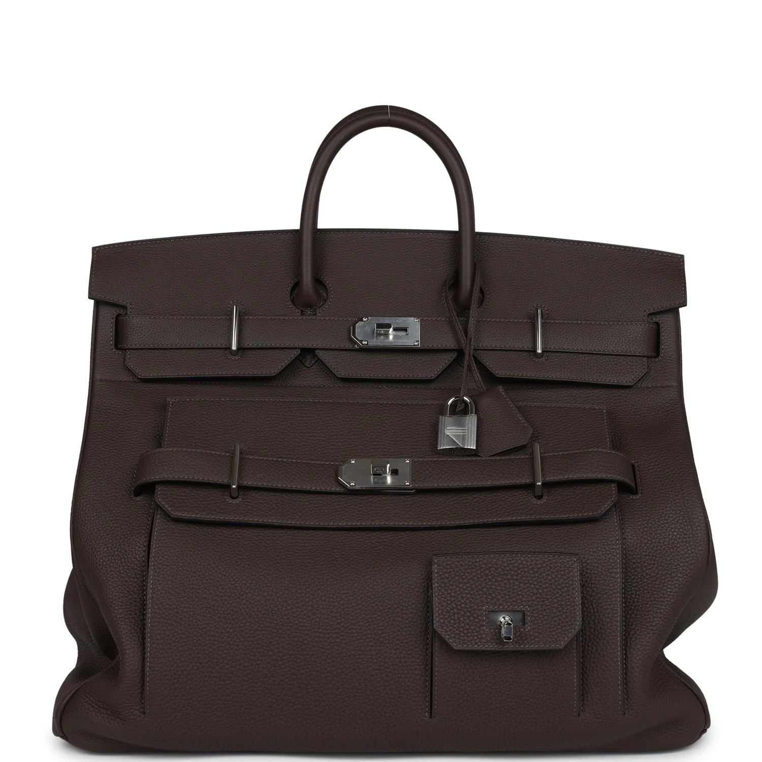 Hermès Multipockets Birkin HAC 50 Ecorce Togo Palladium Hardware 1 Hermès Multipockets Birkin HAC 50 Ecorce Togo Palladium Hardware (2)
