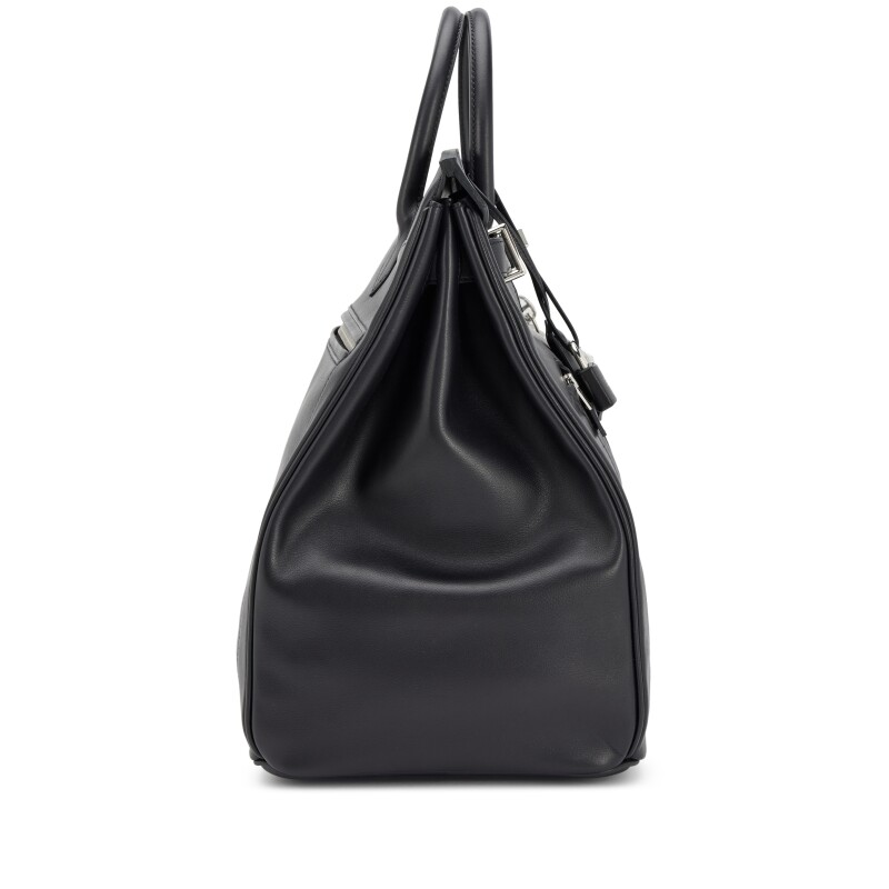 Limited Edition Black Volupto Rock HAC Birkin 40 Palladium Hardware 3 Limited Edition Black Volupto Rock HAC Birkin 40 Palladium Hardware - Image 3