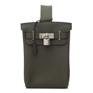 Hermes Togo Hac a Dos PM Backpack Vert De Gris