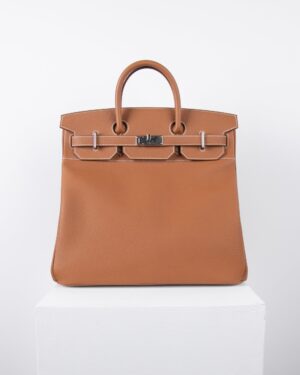 HAC Birkin 40 in Gold Togo with Palladium Hardware