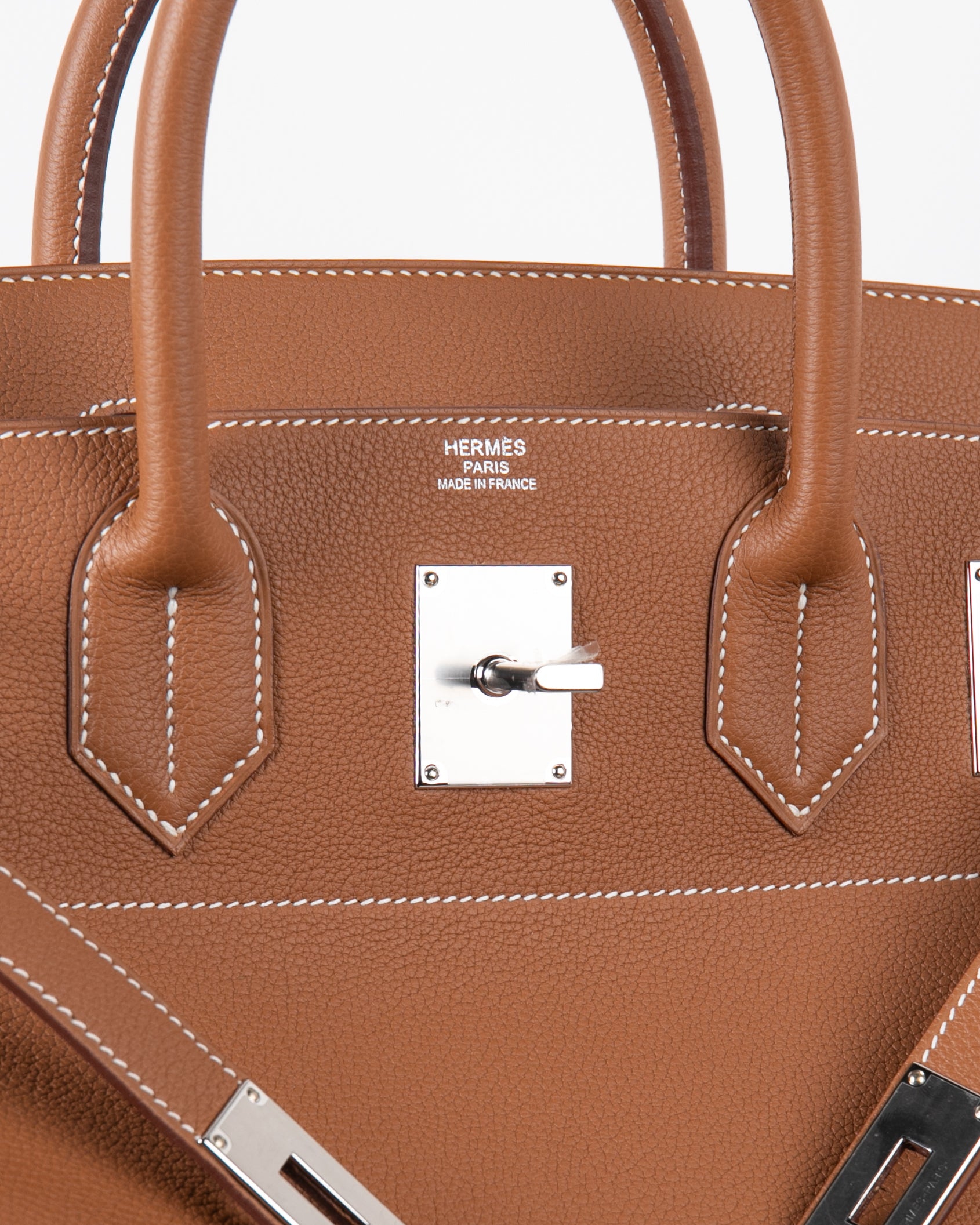 HAC Birkin 40 in Gold Togo with Palladium Hardware 2 HAC Birkin 40 in Gold Togo with Palladium Hardware - Image 2