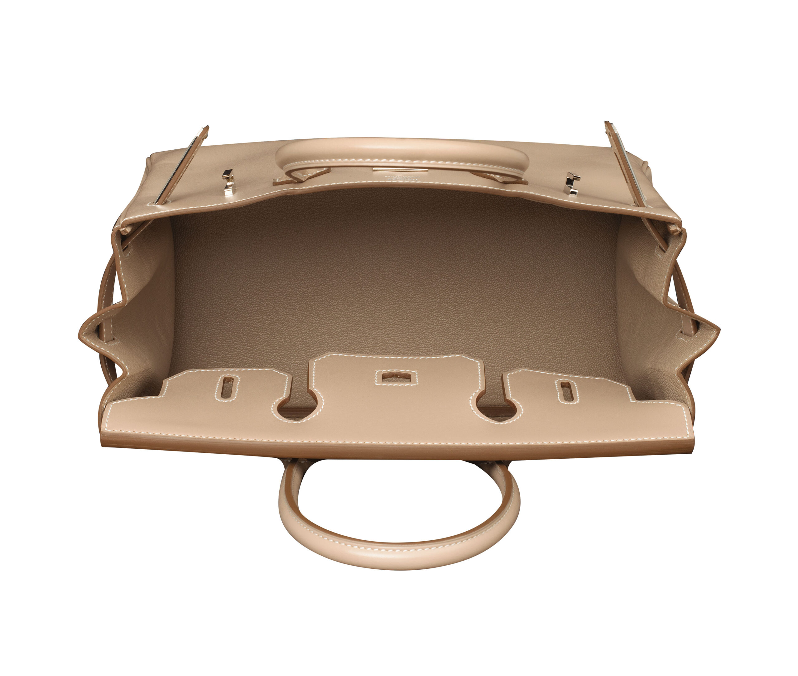 A LIMITED EDITION ARGILE TADELAKT LEATHER BIRKIN 30 BAG WITH GUILLOCHÉ PALLADIUM HARDWARE - Image 2