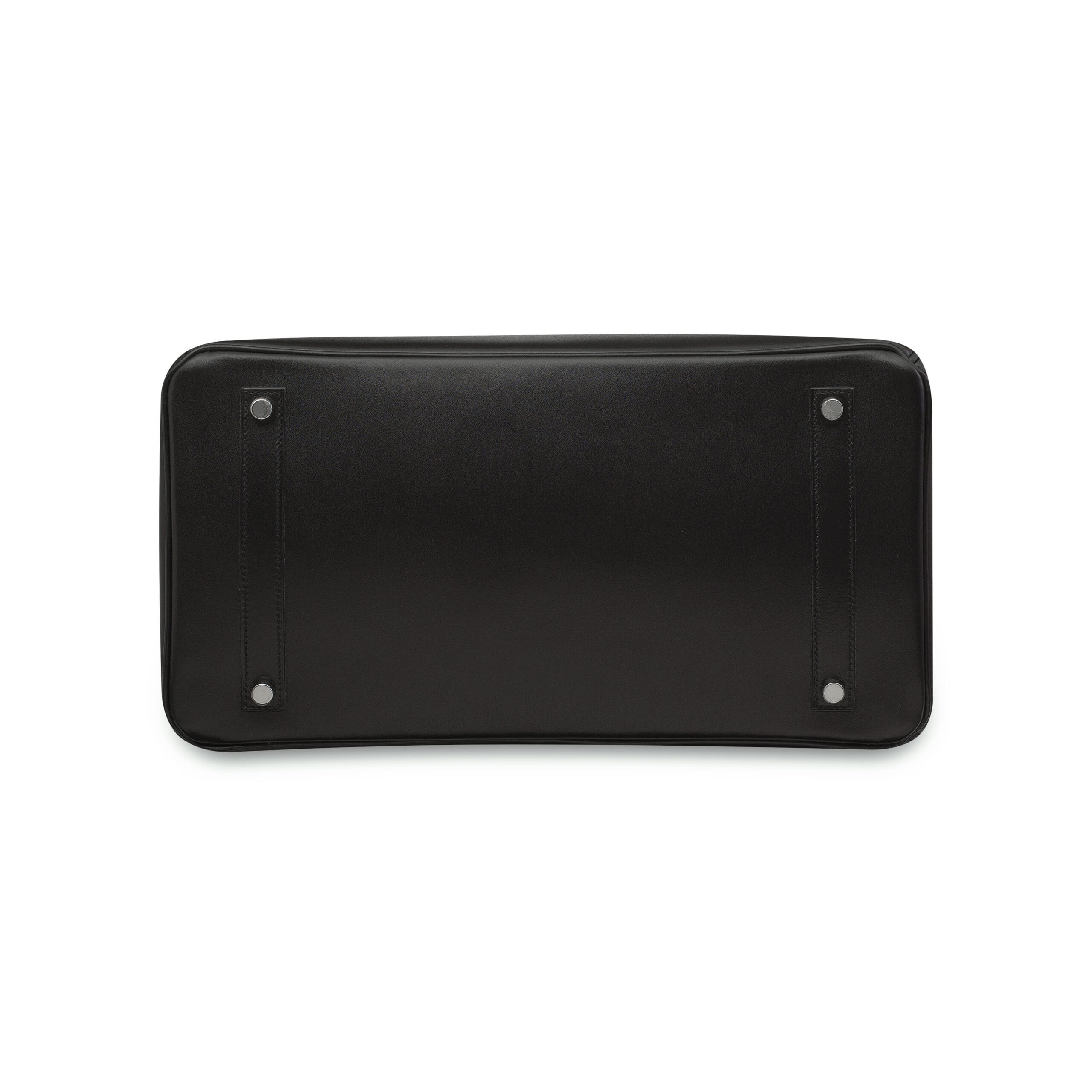 A LIMITED EDITION BLACK TADELAKT LEATHER BIRKIN 35 WITH PALLADIUM GUILLOCHÉ HARDWARE 4 A LIMITED EDITION BLACK TADELAKT LEATHER BIRKIN 35 WITH PALLADIUM GUILLOCHÉ HARDWARE - Image 4