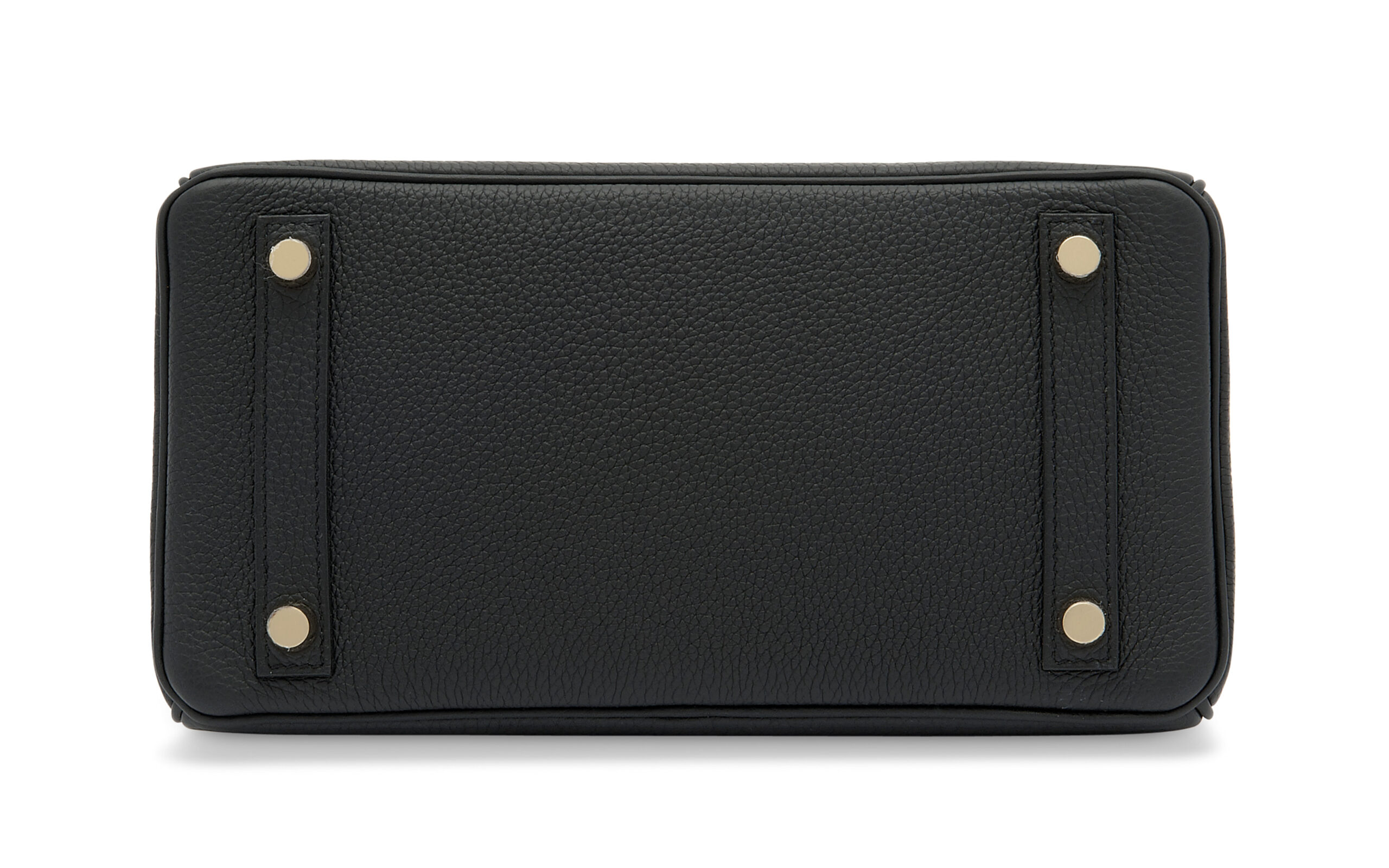 A LIMITED EDITION MATTE BLACK ALLIGATOR & TOGO LEATHER TOUCH BIRKIN 25 WITH GOLD HARDWARE - Image 3